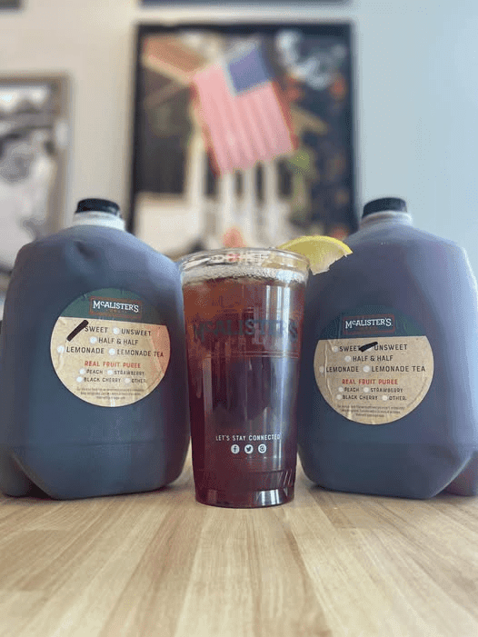 Gallons to Go – Take McAlister’s Drinks Anywhere