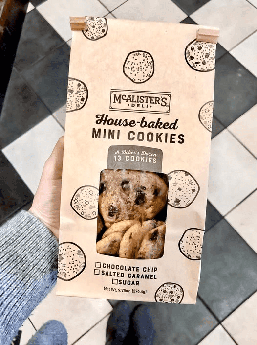 MCALISTER’S CHOCOLATE CHIP COOKIE